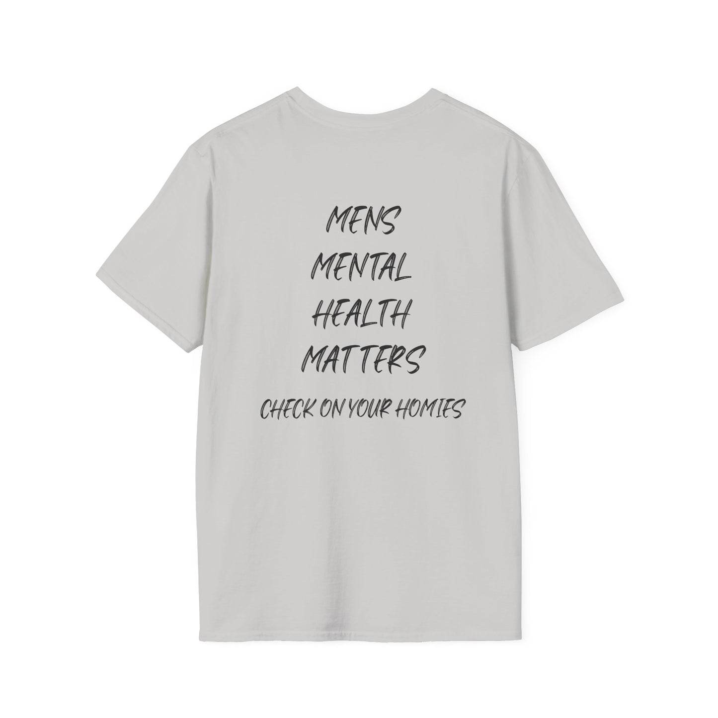 Men's Mental Health Awareness T-Shirt, Unisex Tee, Casual Wear, Gift for Friends, Self-Care Reminder, Everyday Comfort