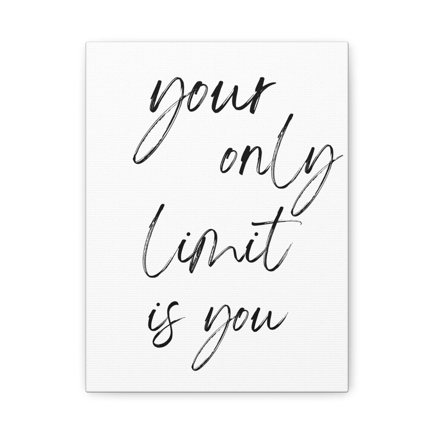 Inspirational Wall Art Canvas Print, Home Decor, Motivational Quote, Gift for Friends, Office Wall Art, Modern Decor