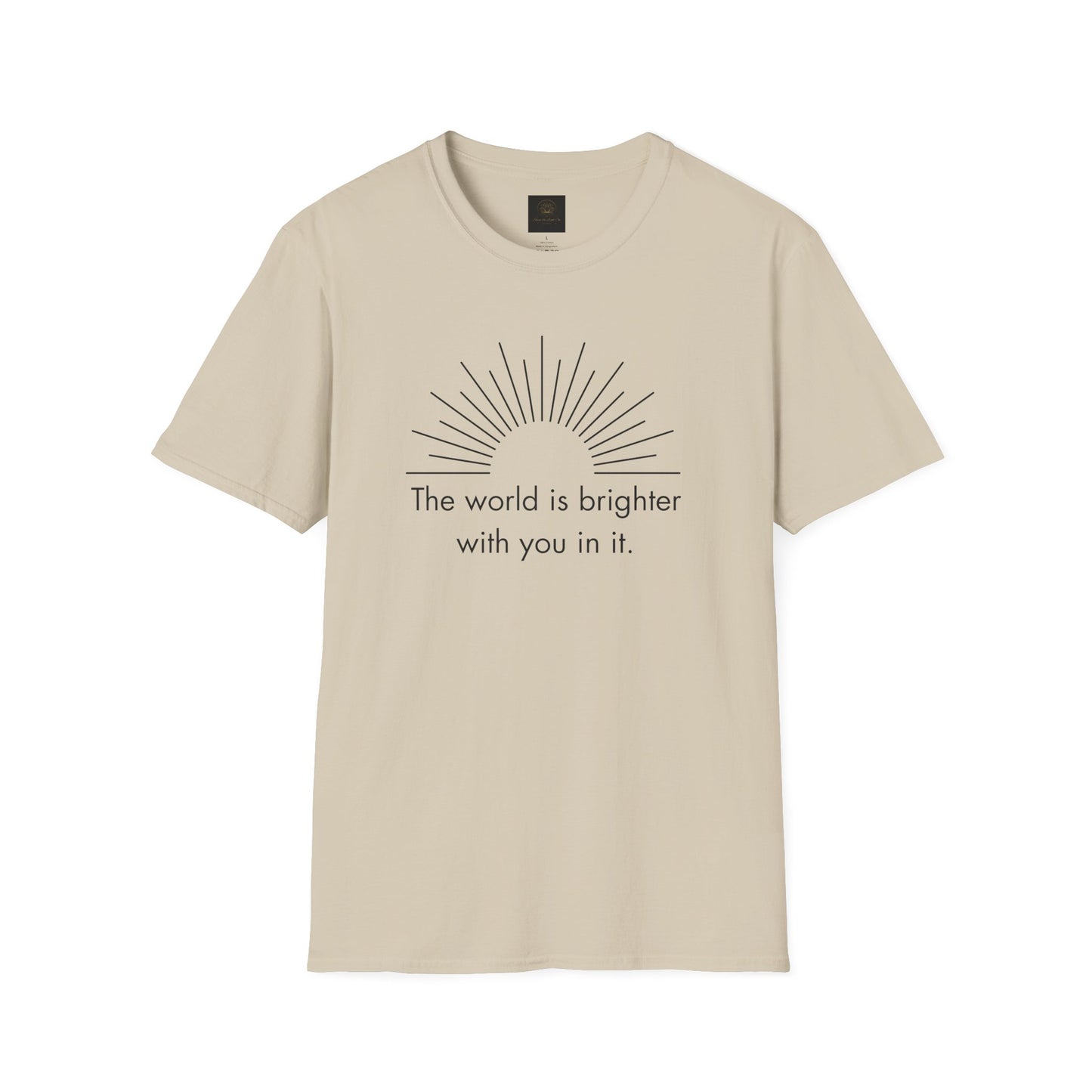 Sunshine Affirmation Unisex T-Shirt, Motivational Tee, Gift for Her, Feel Good Apparel, Inspirational Clothing