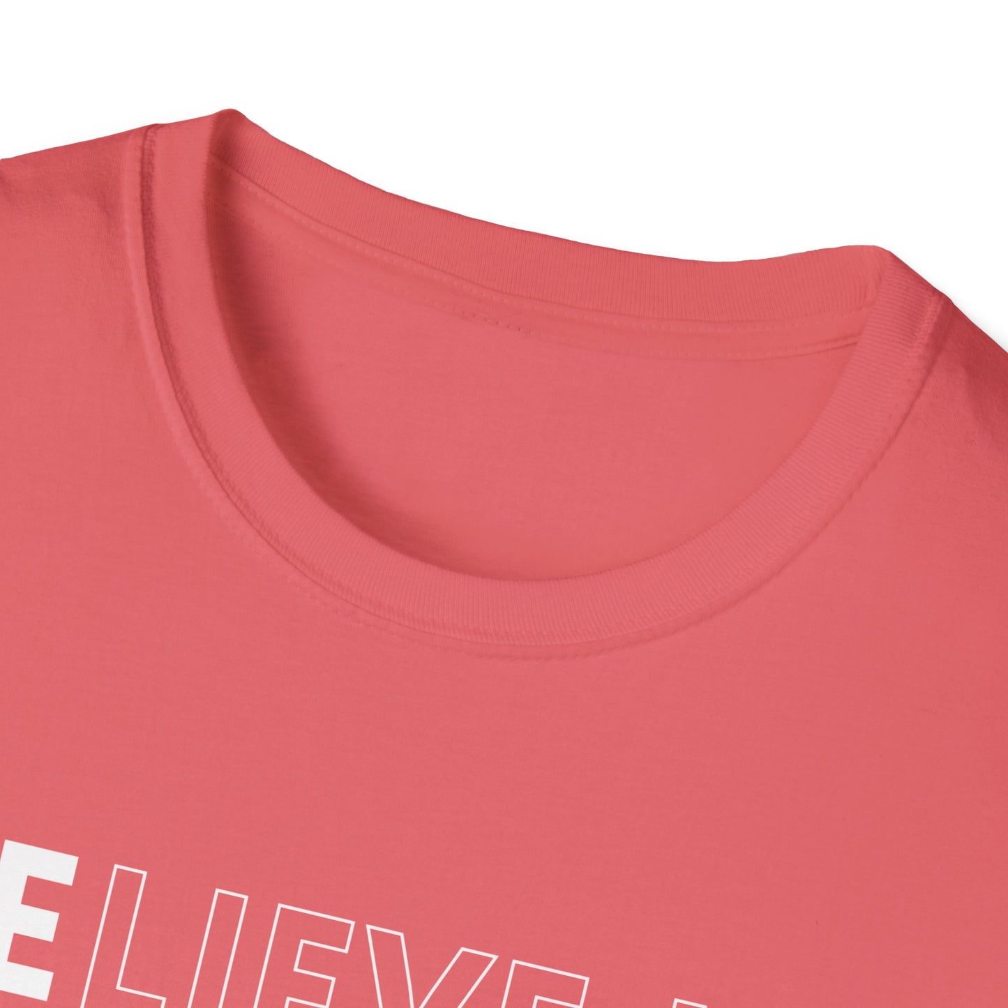 Inspirational Unisex T-Shirt, Motivational Tee, Believe in Yourself, Gift for Friends, Positive Vibes, Casual Wear, Everyday Apparel