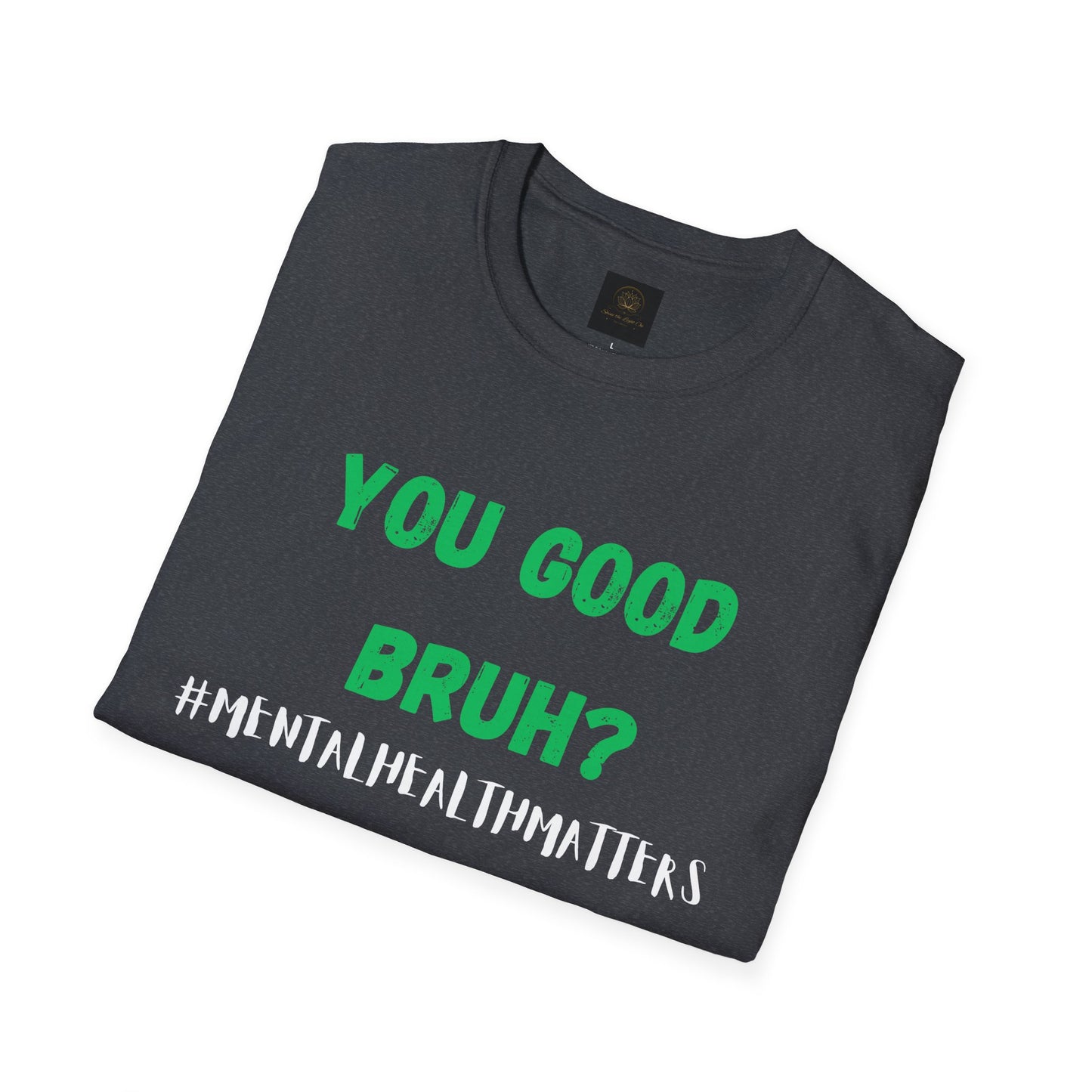 Mental Health Matters T-Shirt, Unisex Softstyle Tee, Casual Wear, Self-Care Apparel, Gift for Friends, Awareness Shirt