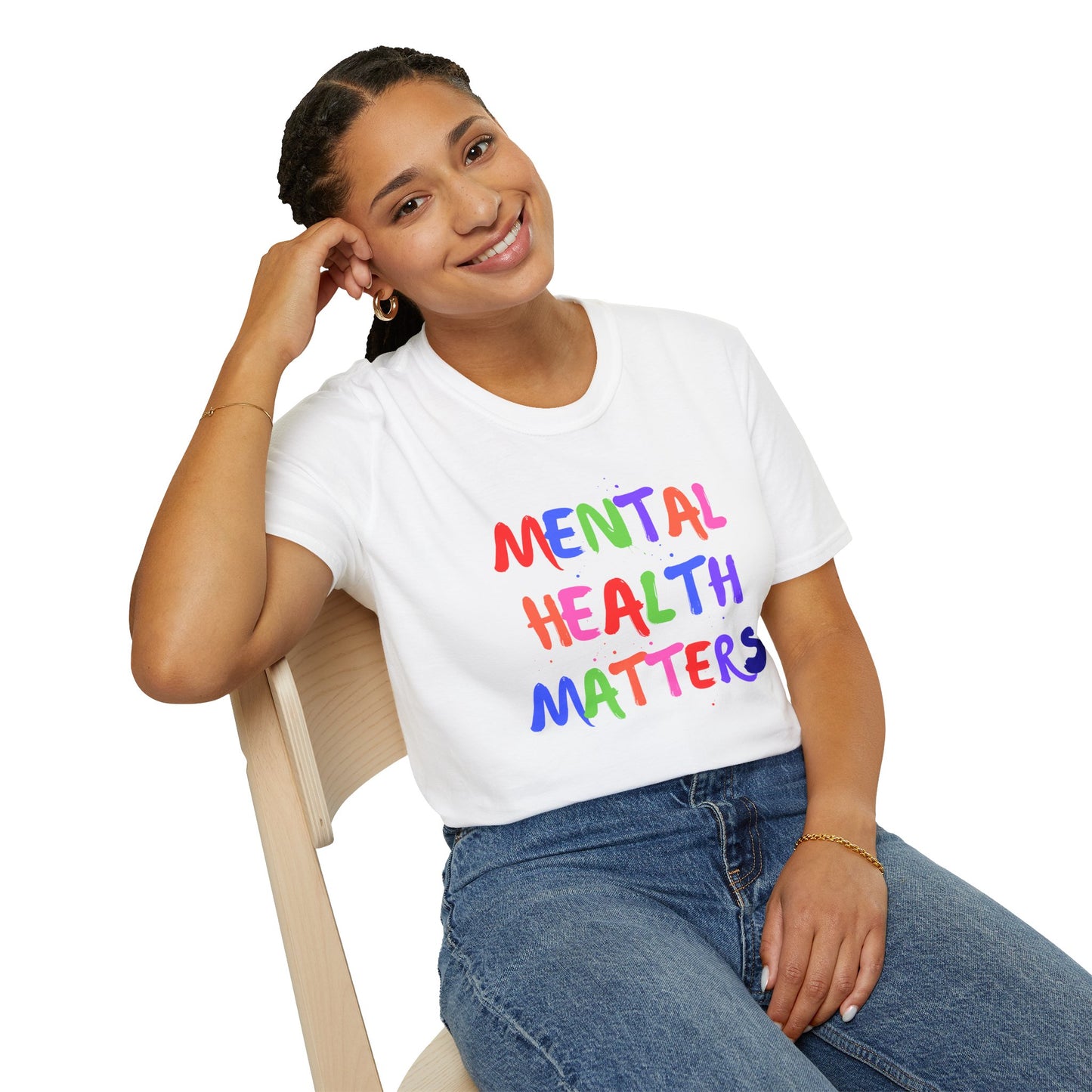 Mental Health Matters Unisex Softstyle T-Shirt