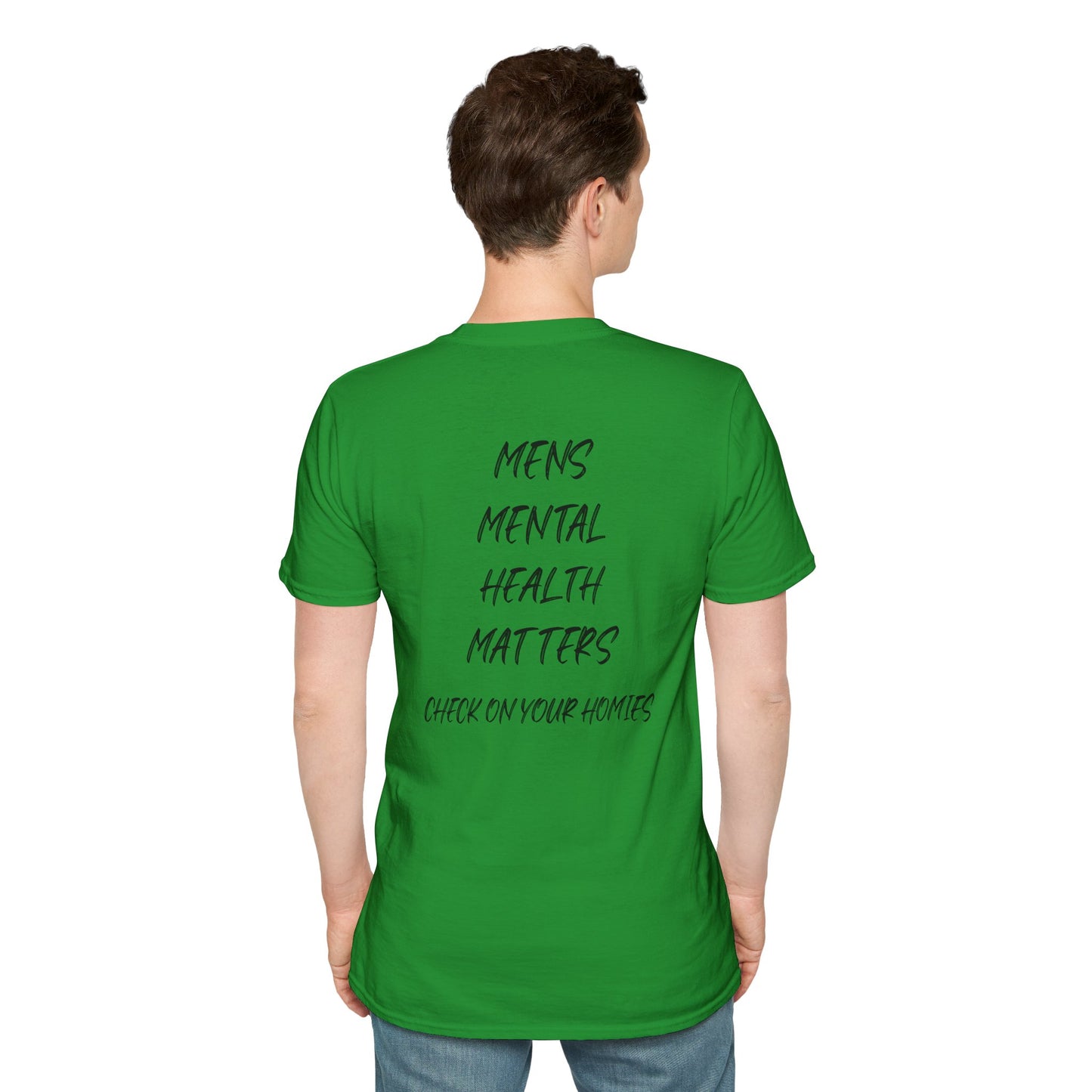 Men's Mental Health Awareness T-Shirt, Unisex Tee, Casual Wear, Gift for Friends, Self-Care Reminder, Everyday Comfort