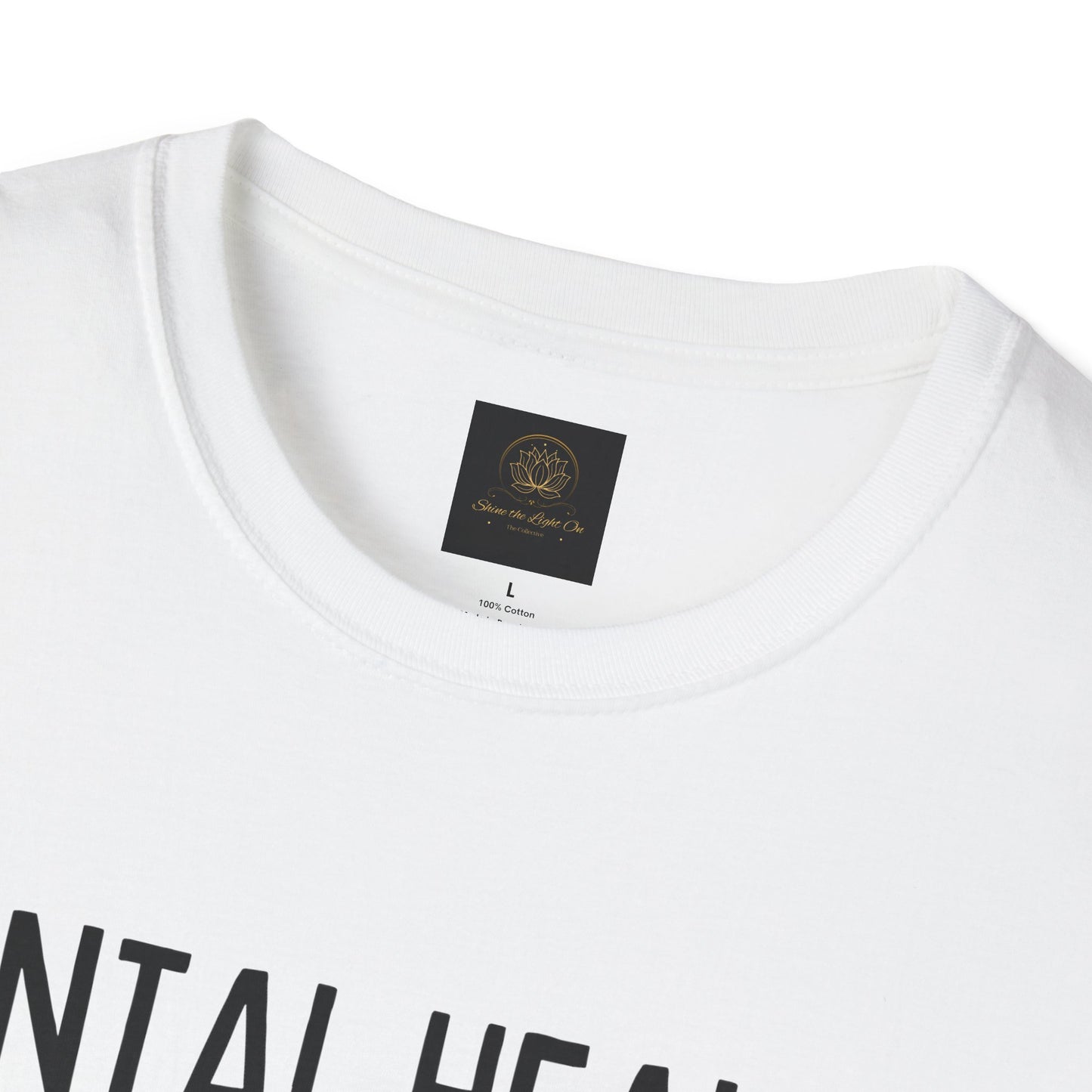 Mental Health Matters Unisex Softstyle T-Shirt, Inspirational Tee, Self-Care Gift, Awareness Apparel, Casual Wear