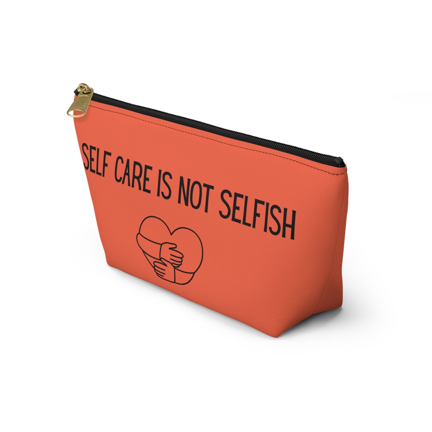 Self-Care Accessory Pouch | Motivational Makeup Bag | Gift for Mindfulness Lovers, Travel Organizer, Self-Love Essentials, Cute Storage