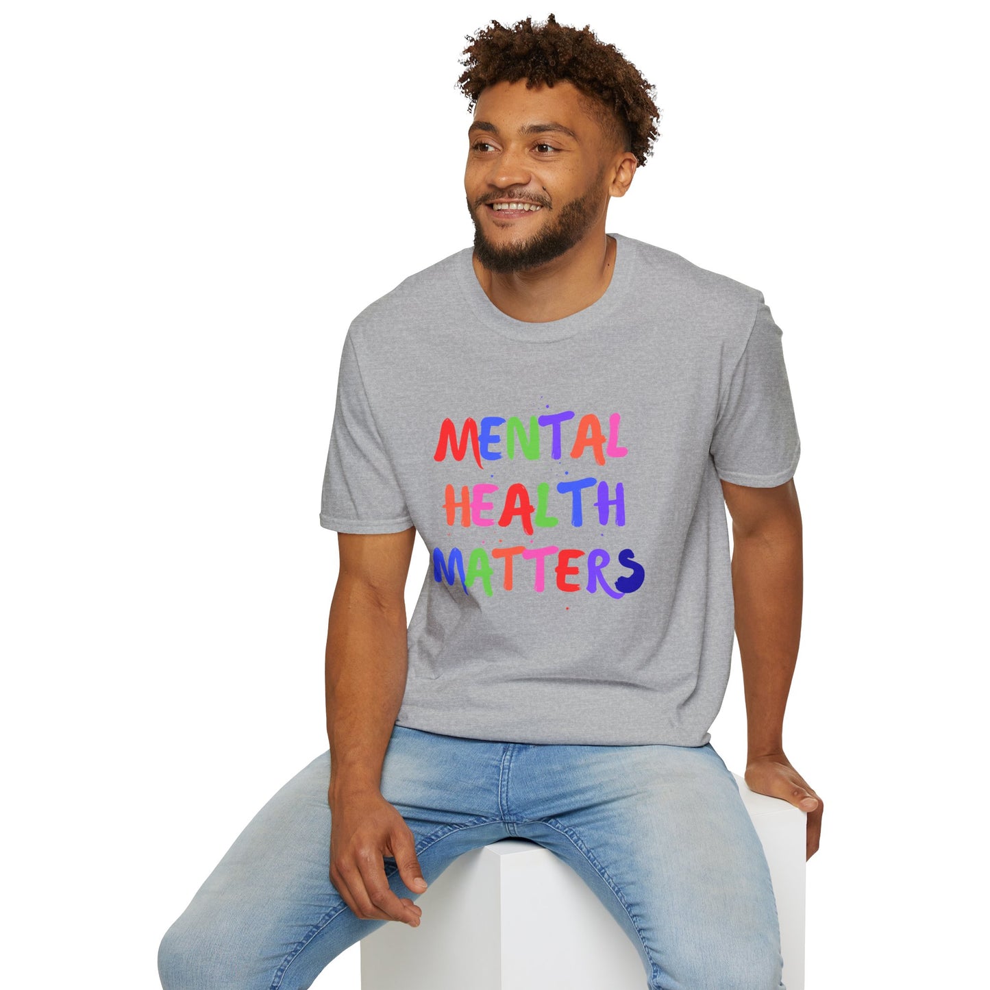 Mental Health Matters Unisex Softstyle T-Shirt
