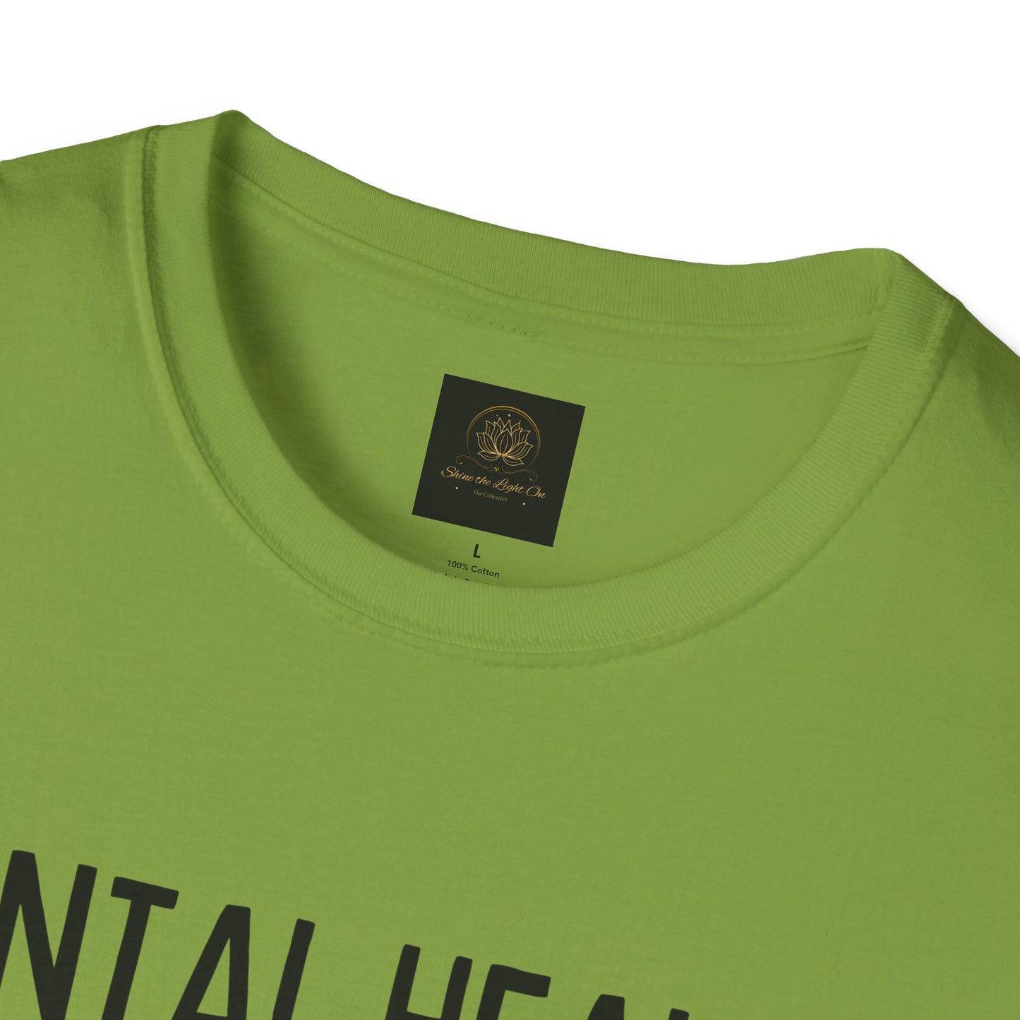 Mental Health Matters Unisex Softstyle T-Shirt, Inspirational Tee, Self-Care Gift, Awareness Apparel, Casual Wear