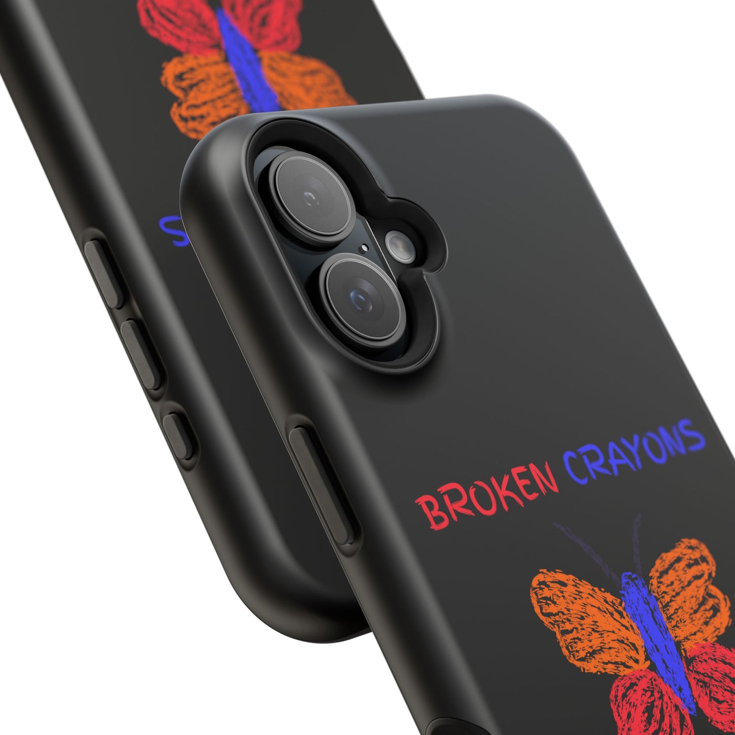 Inspirational Magnetic Tough Cases, Butterfly Phone Case, Motivational Phone Cover, Unique Gift for Her, Colorful Phone Accessories