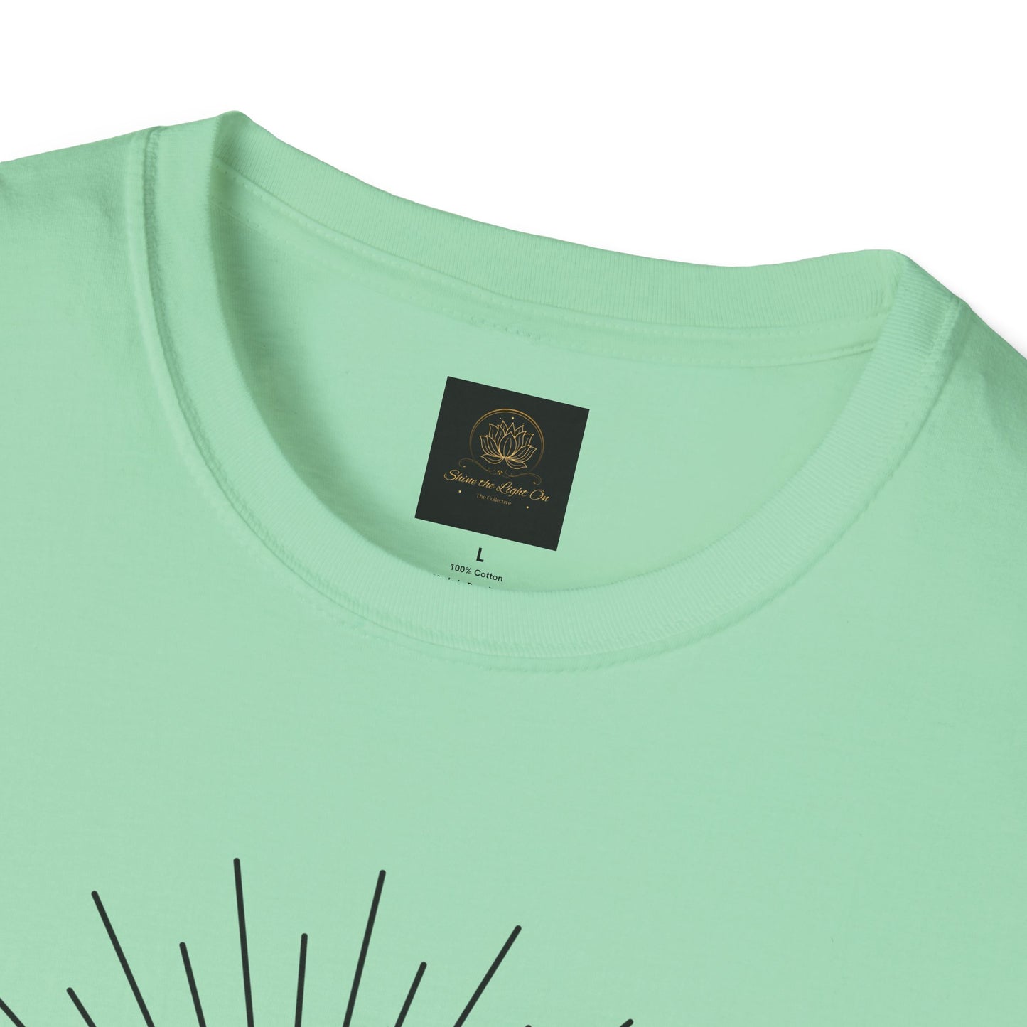Sunshine Affirmation Unisex T-Shirt, Motivational Tee, Gift for Her, Feel Good Apparel, Inspirational Clothing
