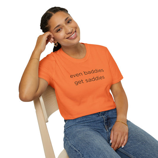 Unisex Softstyle T-Shirt: Fun and Quirky Tee for Baddies, Casual Wear, Birthday Gift, Trendy Fashion, Unique Gift Idea, Everyday Comfort