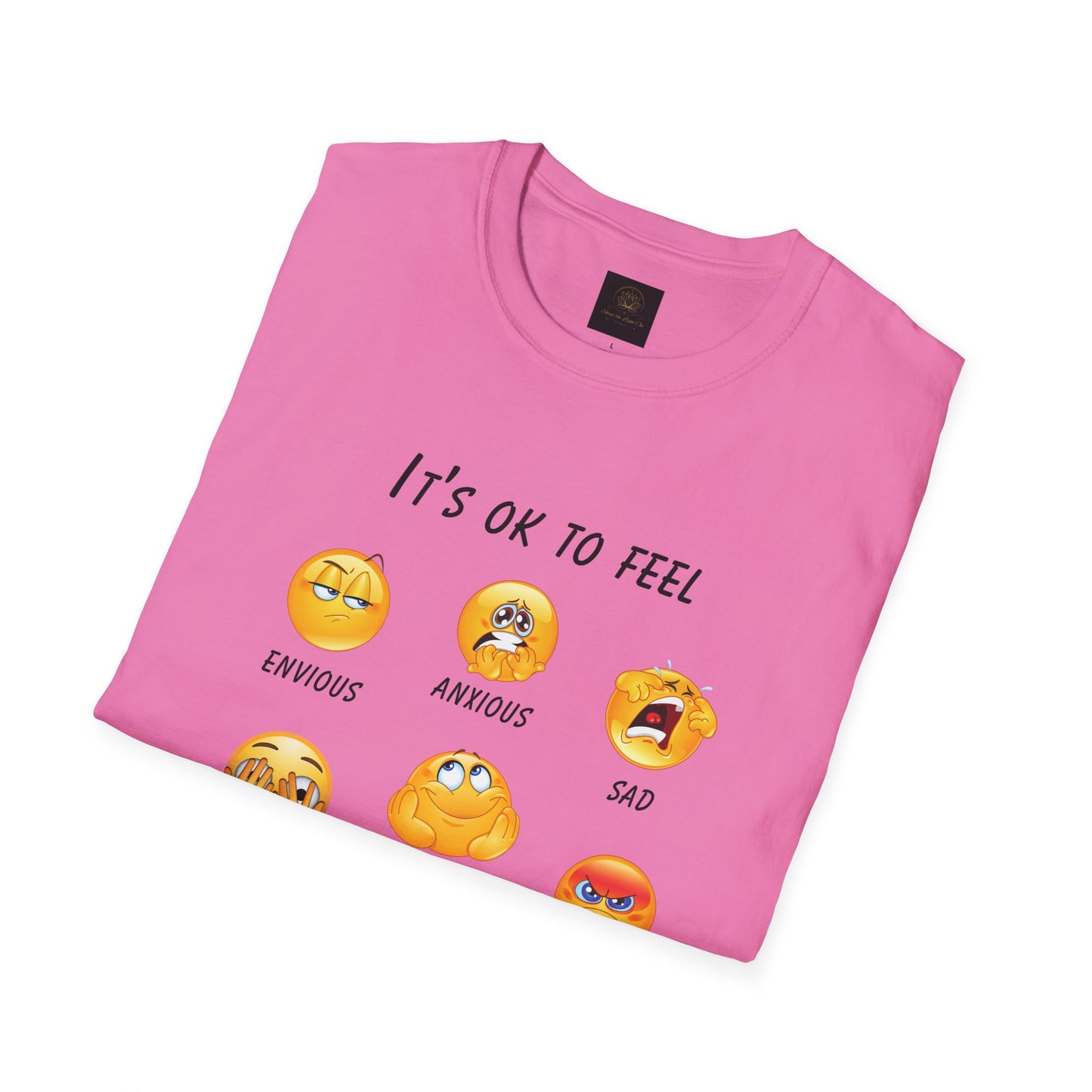 Emotional Awareness T-Shirt, Feelings Tee, Unisex Graphic Tee, Comfortable Everyday Wear, Gift for Friends and Family