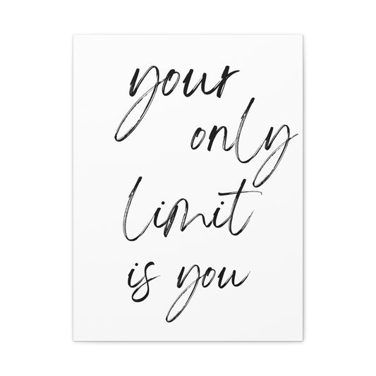 Inspirational Wall Art Canvas Print, Home Decor, Motivational Quote, Gift for Friends, Office Wall Art, Modern Decor