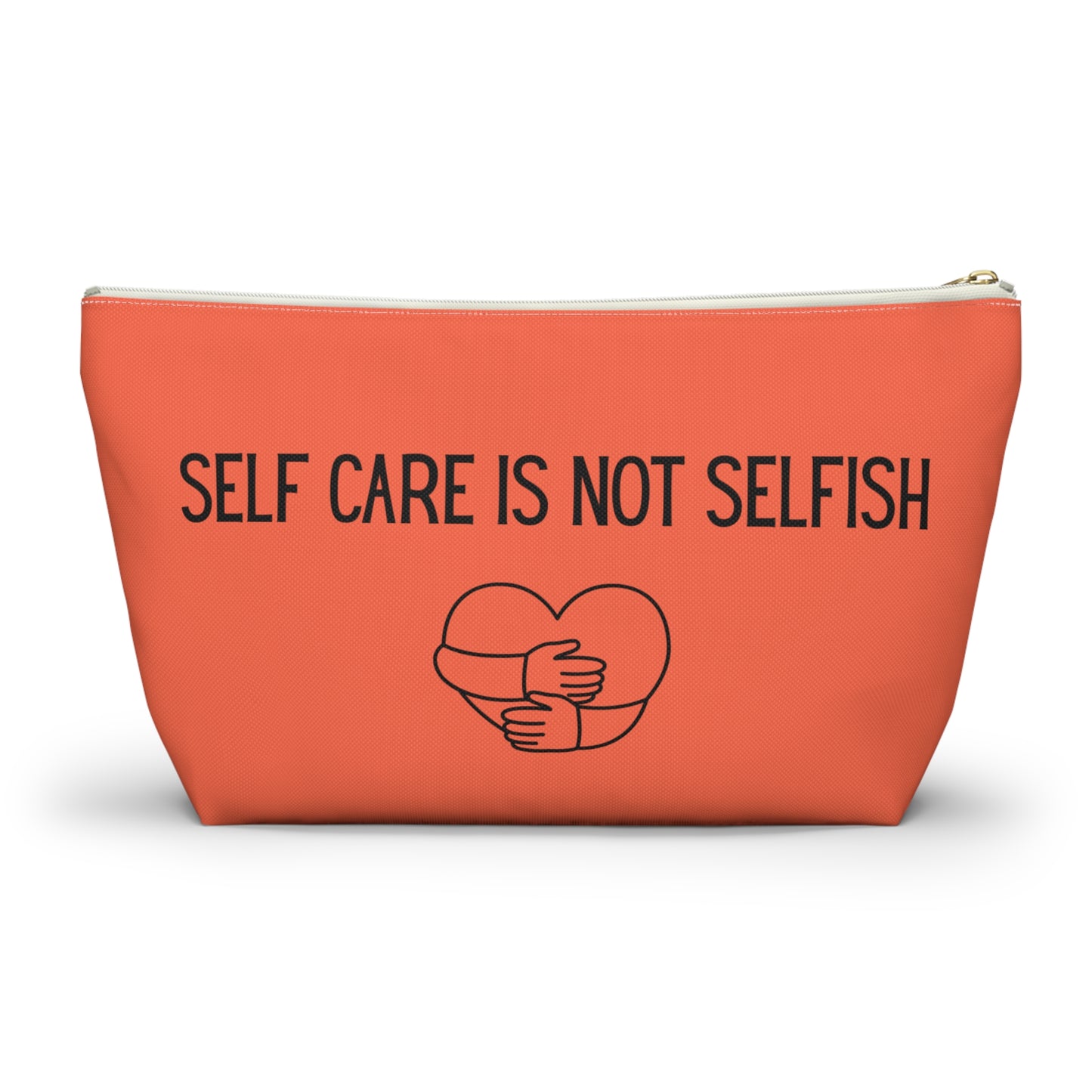 Self-Care Accessory Pouch | Motivational Makeup Bag | Gift for Mindfulness Lovers, Travel Organizer, Self-Love Essentials, Cute Storage