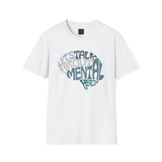 Mental Health Awareness T-Shirt, Unisex Tee for Conversations, Gifts for Mental Health Advocates, Supportive Apparel, Everyday Comfort Wear