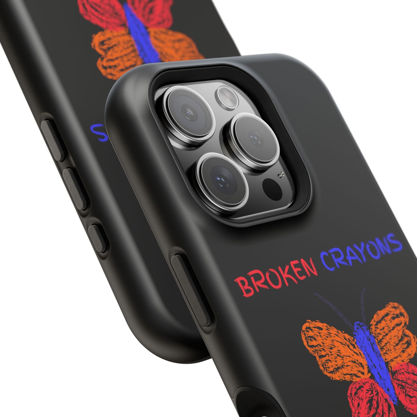 Inspirational Magnetic Tough Cases, Butterfly Phone Case, Motivational Phone Cover, Unique Gift for Her, Colorful Phone Accessories