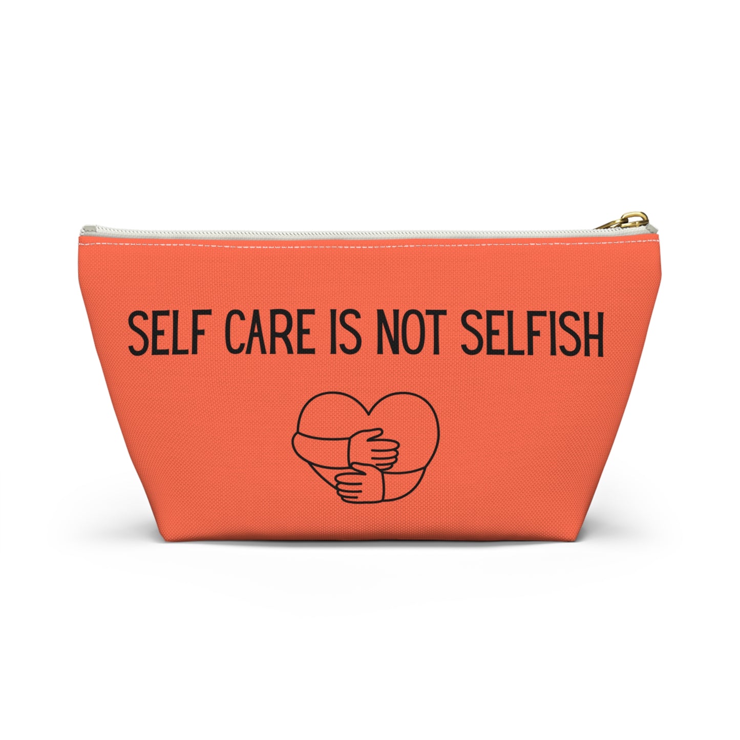 Self-Care Accessory Pouch | Motivational Makeup Bag | Gift for Mindfulness Lovers, Travel Organizer, Self-Love Essentials, Cute Storage