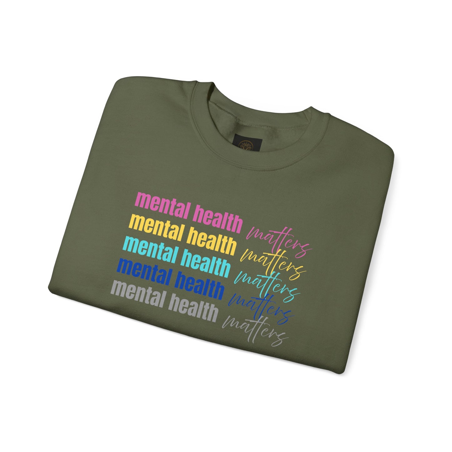Mental Health Awareness Sweatshirt - Unisex Crewneck, Cozy Gift for Friends, Self-Care, Mental Wellness, Everyday Comfort