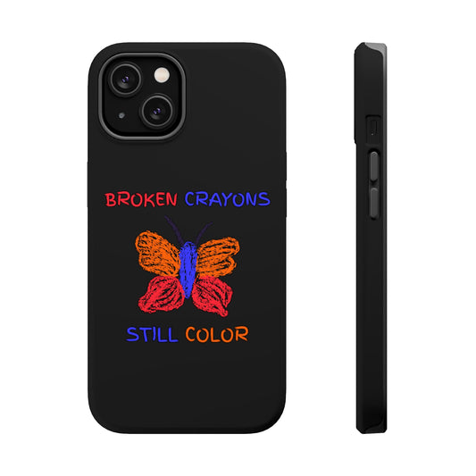Inspirational Magnetic Tough Cases, Butterfly Phone Case, Motivational Phone Cover, Unique Gift for Her, Colorful Phone Accessories