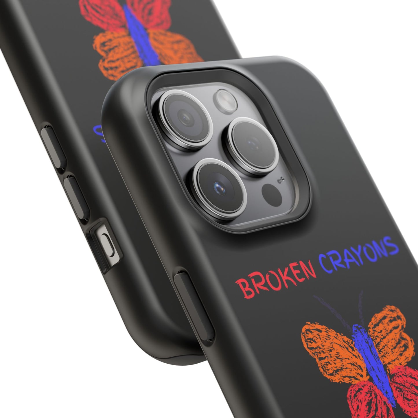 Inspirational Magnetic Tough Cases, Butterfly Phone Case, Motivational Phone Cover, Unique Gift for Her, Colorful Phone Accessories