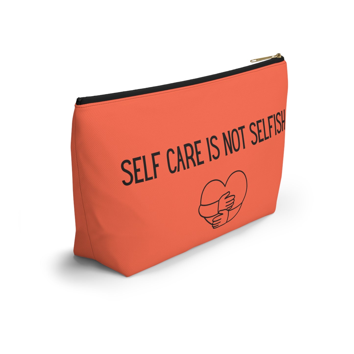 Self-Care Accessory Pouch | Motivational Makeup Bag | Gift for Mindfulness Lovers, Travel Organizer, Self-Love Essentials, Cute Storage