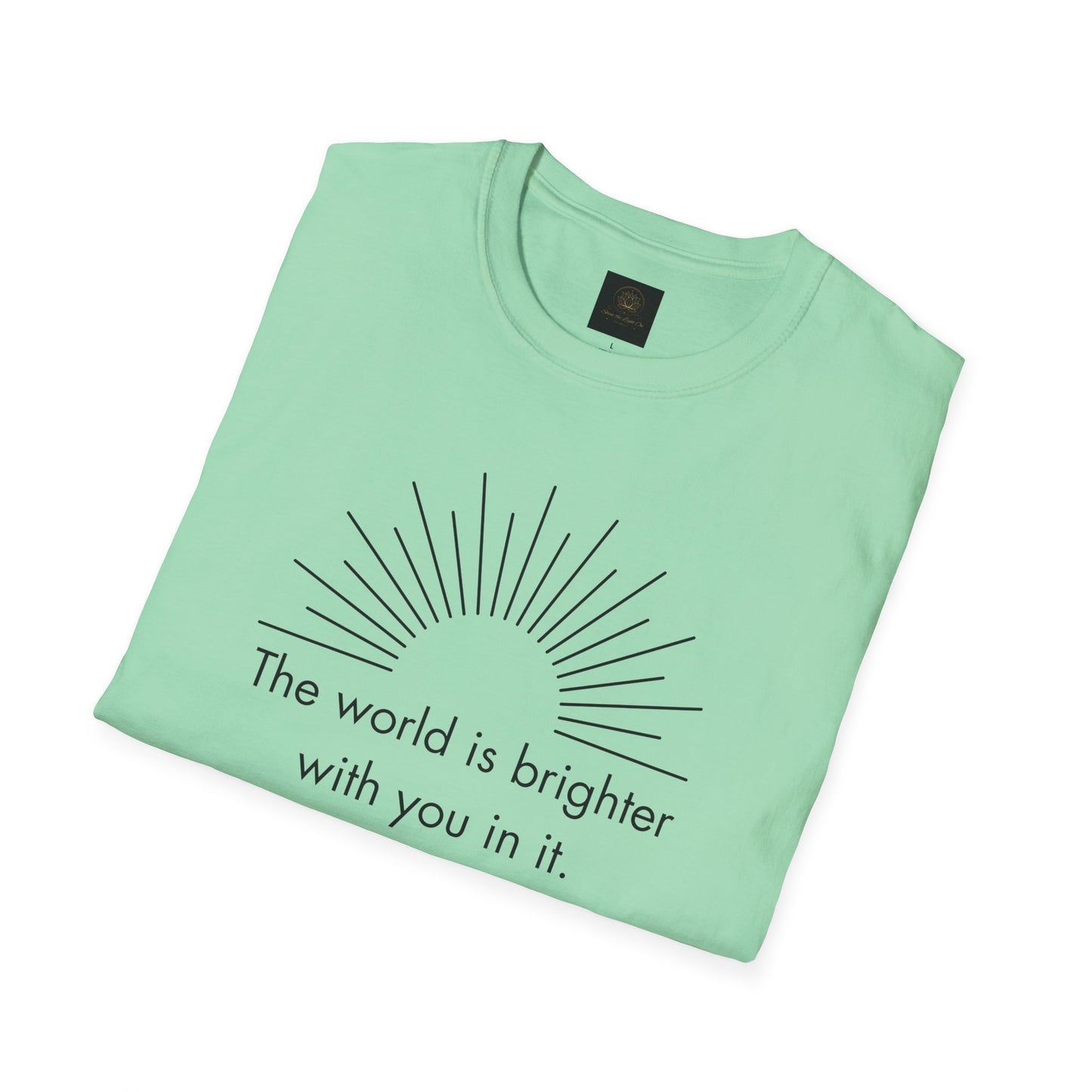 Sunshine Affirmation Unisex T-Shirt, Motivational Tee, Gift for Her, Feel Good Apparel, Inspirational Clothing