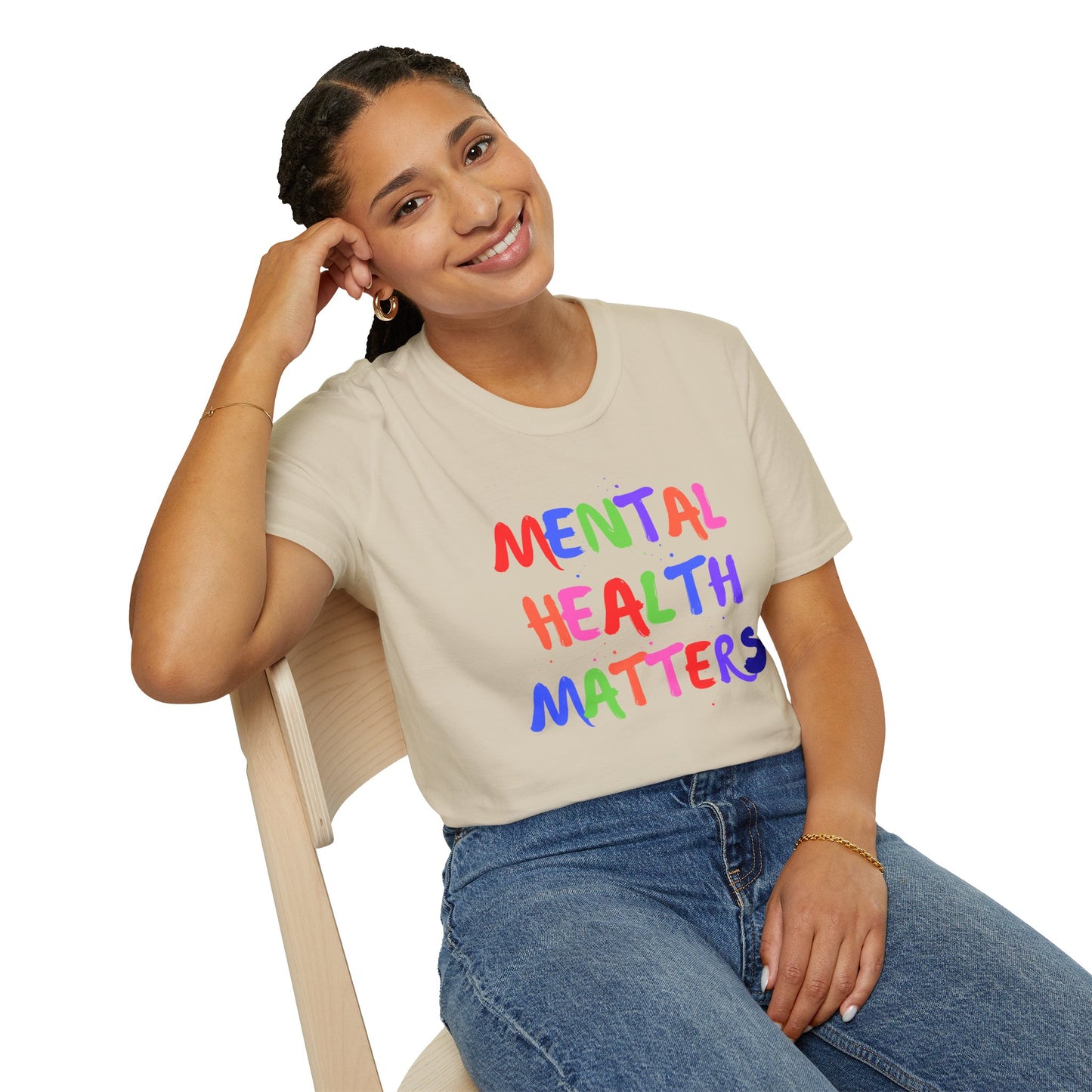 Mental Health Matters Unisex Softstyle T-Shirt