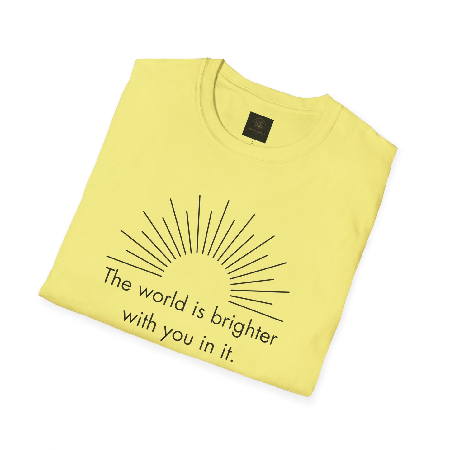 Sunshine Affirmation Unisex T-Shirt, Motivational Tee, Gift for Her, Feel Good Apparel, Inspirational Clothing