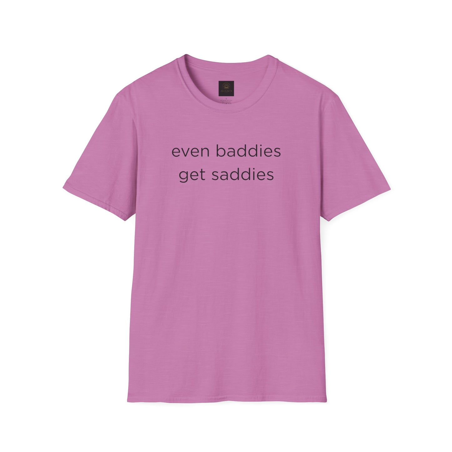 Unisex Softstyle T-Shirt: Fun and Quirky Tee for Baddies, Casual Wear, Birthday Gift, Trendy Fashion, Unique Gift Idea, Everyday Comfort