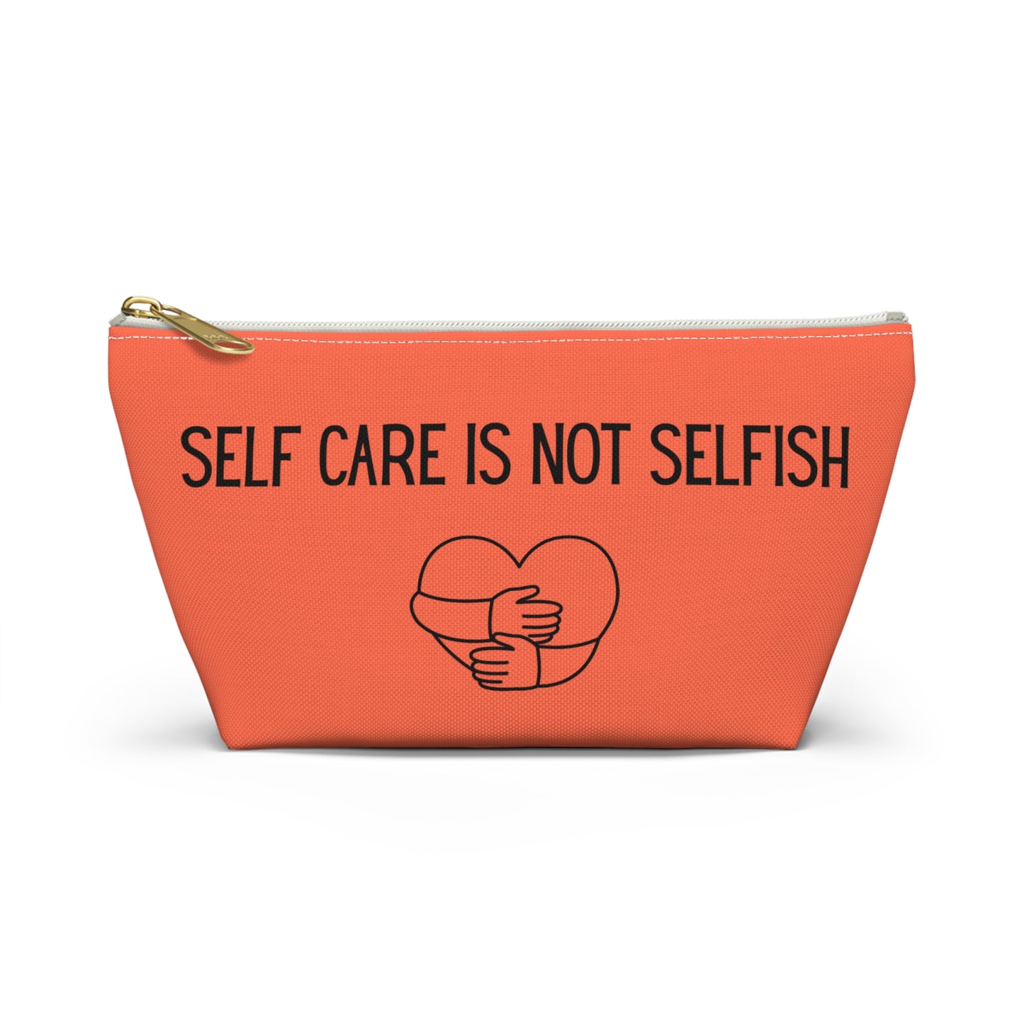 Self-Care Accessory Pouch | Motivational Makeup Bag | Gift for Mindfulness Lovers, Travel Organizer, Self-Love Essentials, Cute Storage