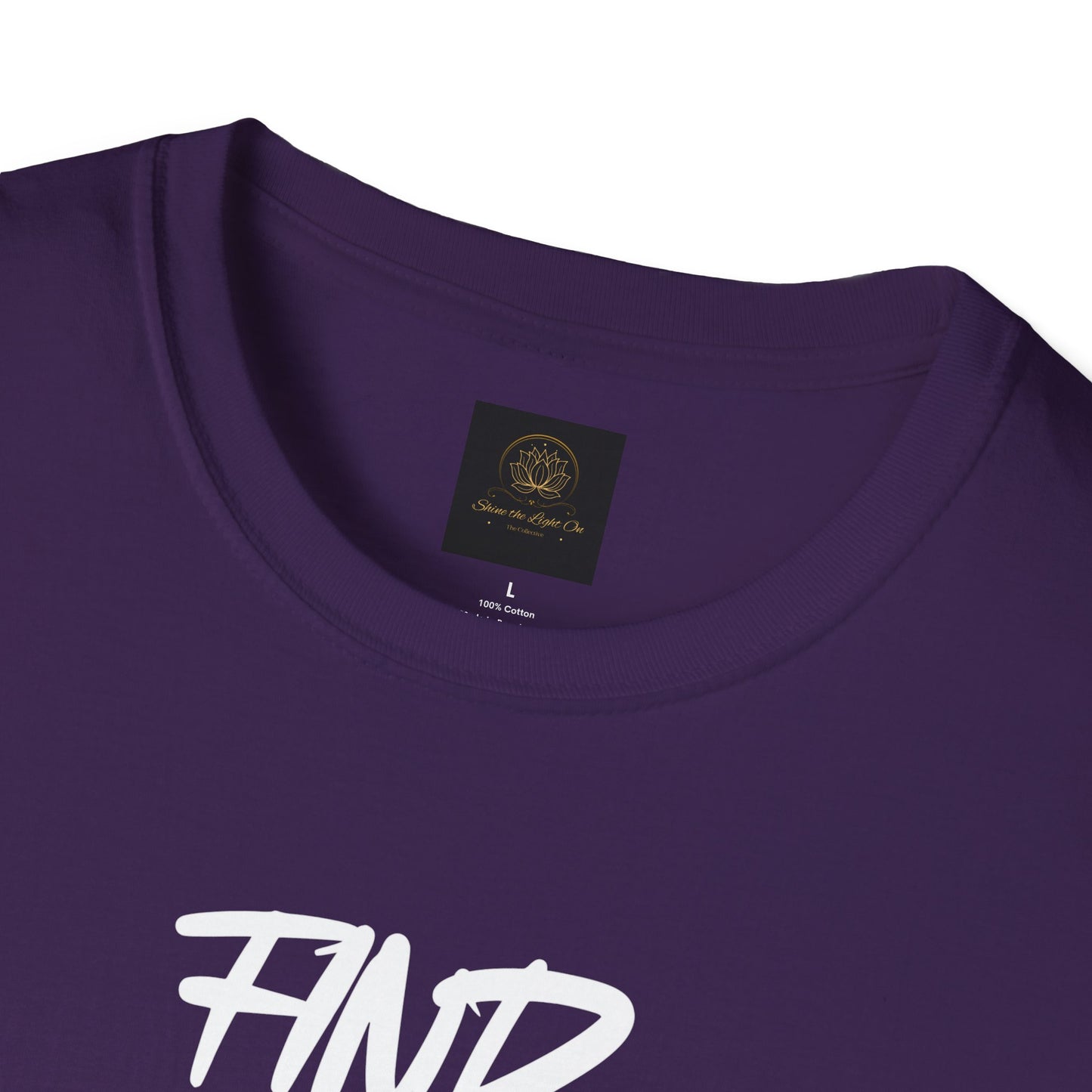 Find Peace in the Pain Unisex Softstyle T-Shirt - Empowering Tee for Mindfulness, Stress Relief, Self-Care, Gift for Friends, [...]