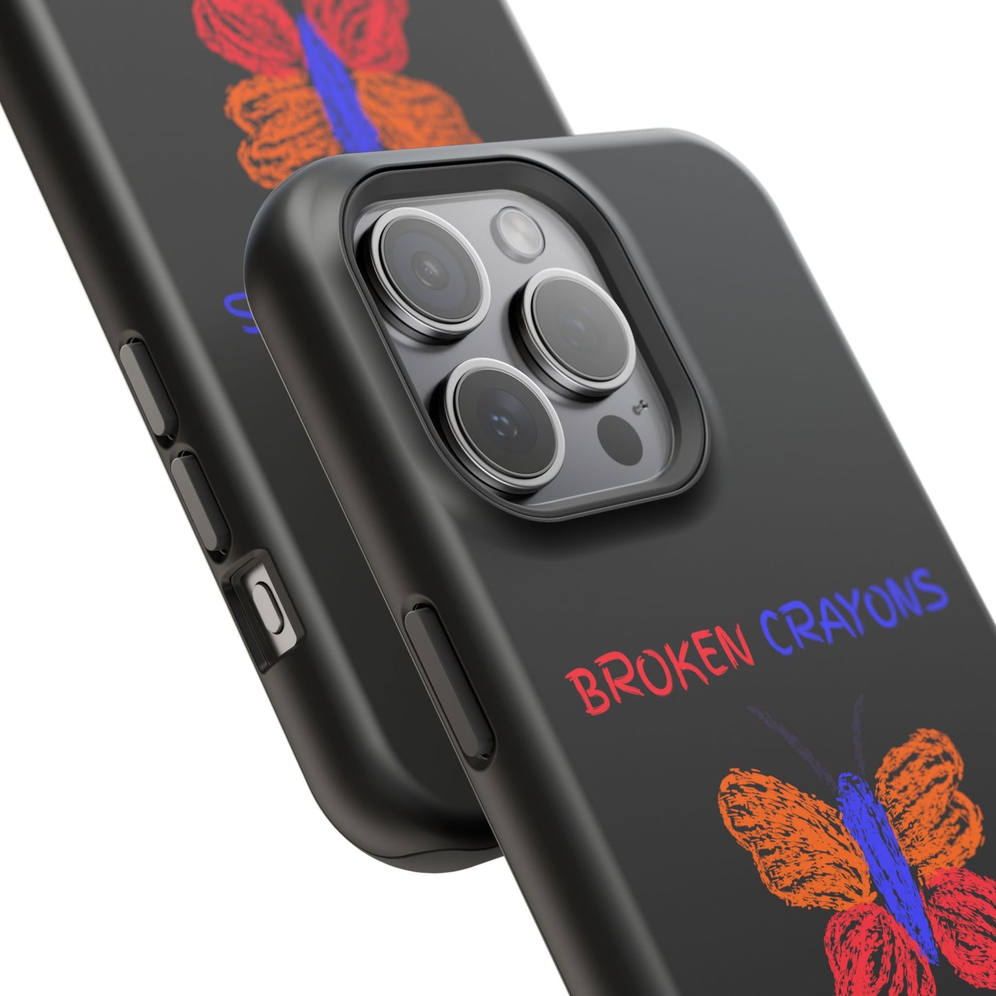 Inspirational Magnetic Tough Cases, Butterfly Phone Case, Motivational Phone Cover, Unique Gift for Her, Colorful Phone Accessories