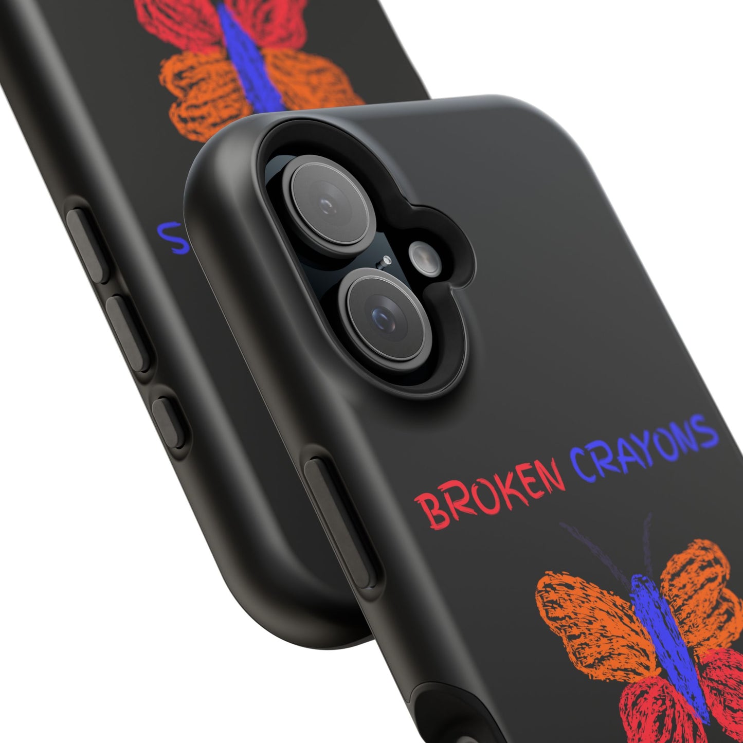Inspirational Magnetic Tough Cases, Butterfly Phone Case, Motivational Phone Cover, Unique Gift for Her, Colorful Phone Accessories