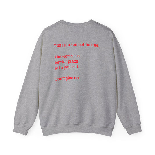 Inspirational Crewneck Sweatshirt with Butterfly Design, Motivational Gift for Friends, Cozy Unisex Sweater for All Occasions, Perfect [...]
