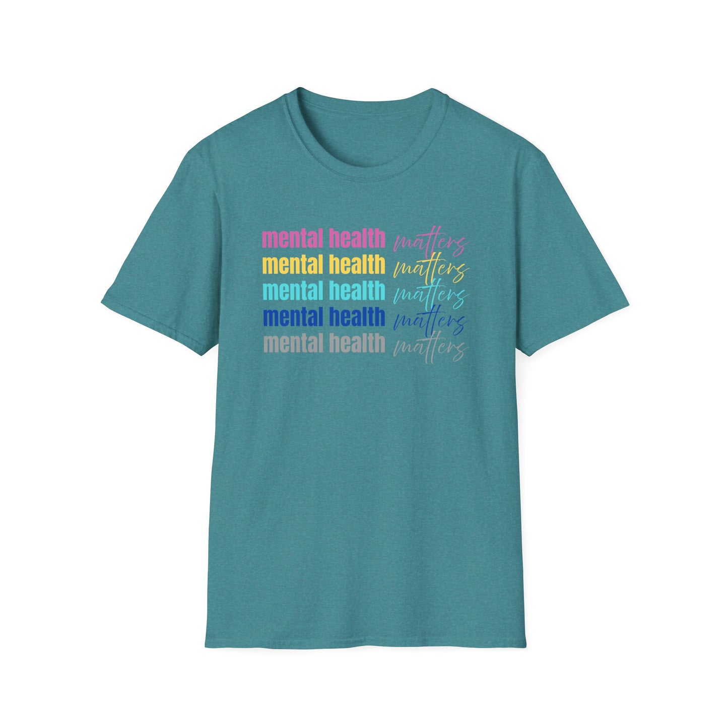 Mental Health Awareness Unisex Softstyle T-Shirt