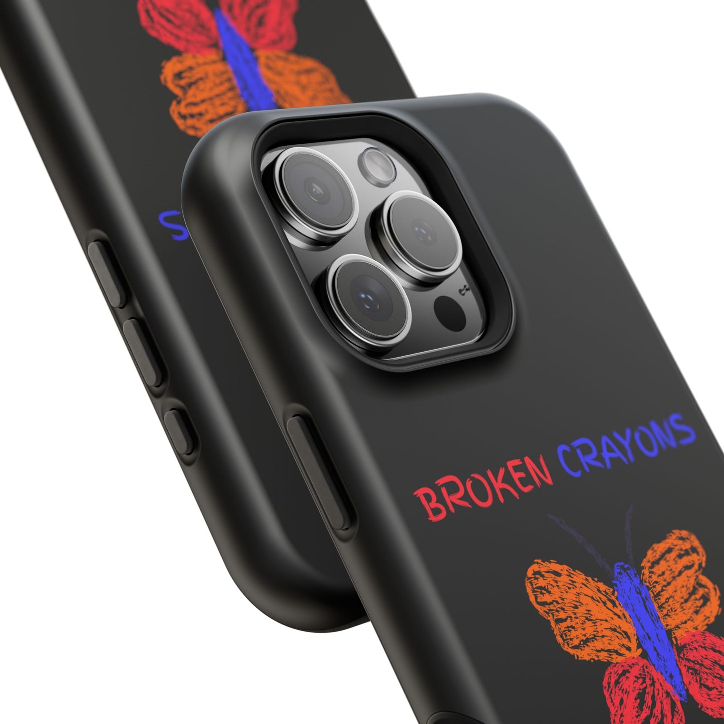 Inspirational Magnetic Tough Cases, Butterfly Phone Case, Motivational Phone Cover, Unique Gift for Her, Colorful Phone Accessories