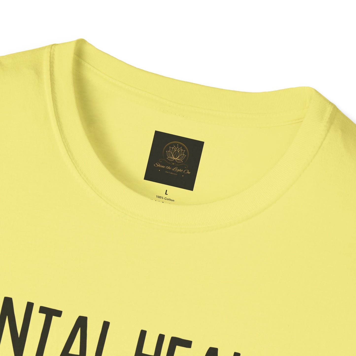 Mental Health Matters Unisex Softstyle T-Shirt, Inspirational Tee, Self-Care Gift, Awareness Apparel, Casual Wear