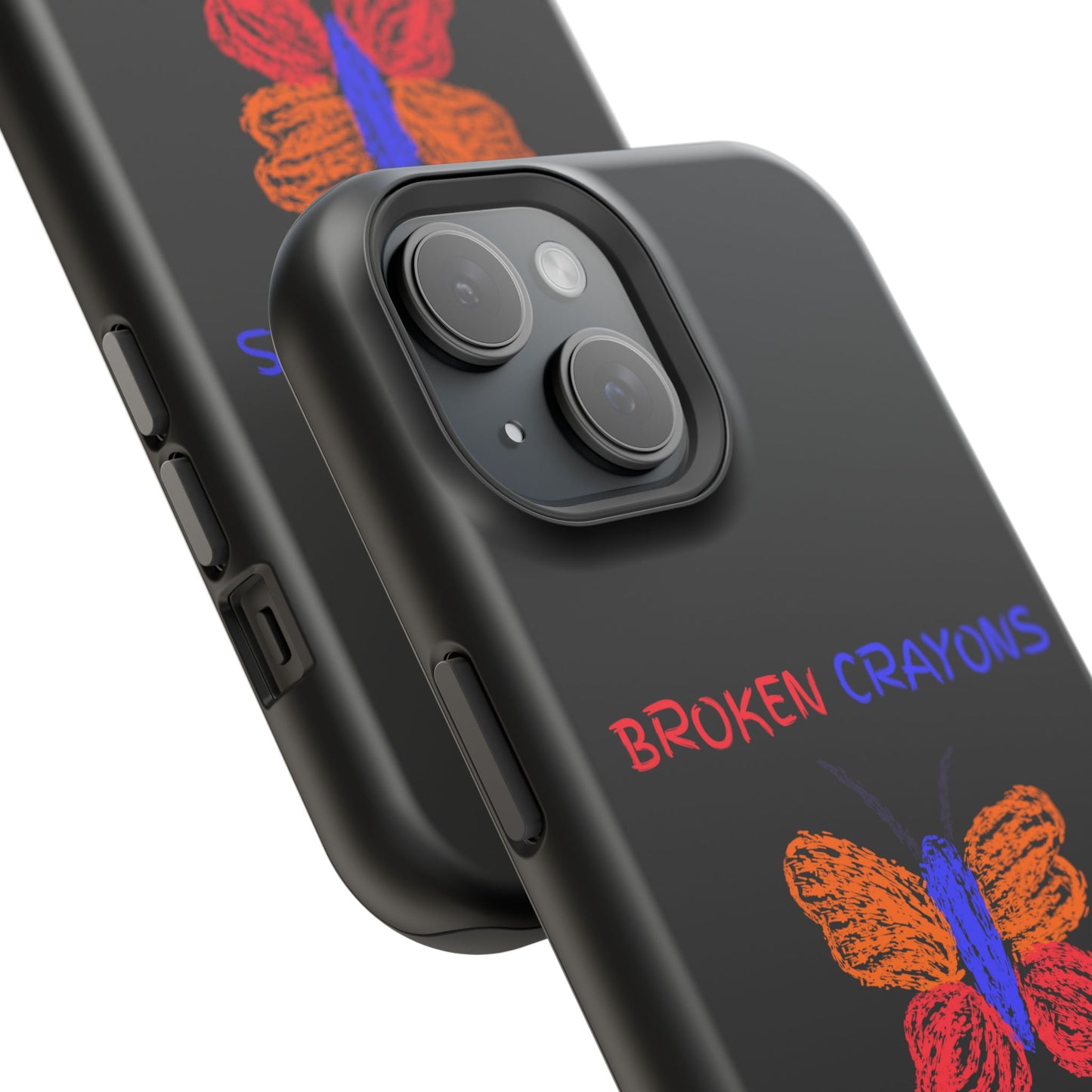 Inspirational Magnetic Tough Cases, Butterfly Phone Case, Motivational Phone Cover, Unique Gift for Her, Colorful Phone Accessories