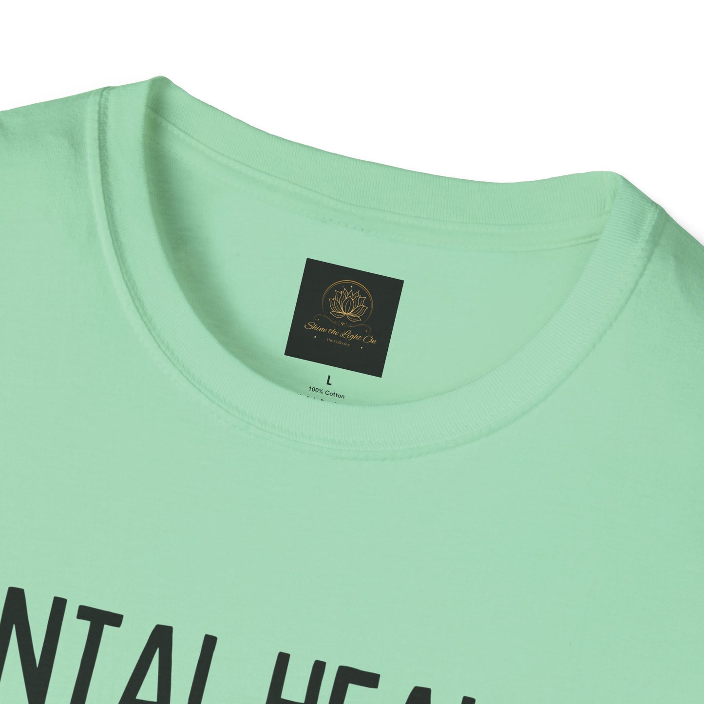 Mental Health Matters Unisex Softstyle T-Shirt, Inspirational Tee, Self-Care Gift, Awareness Apparel, Casual Wear