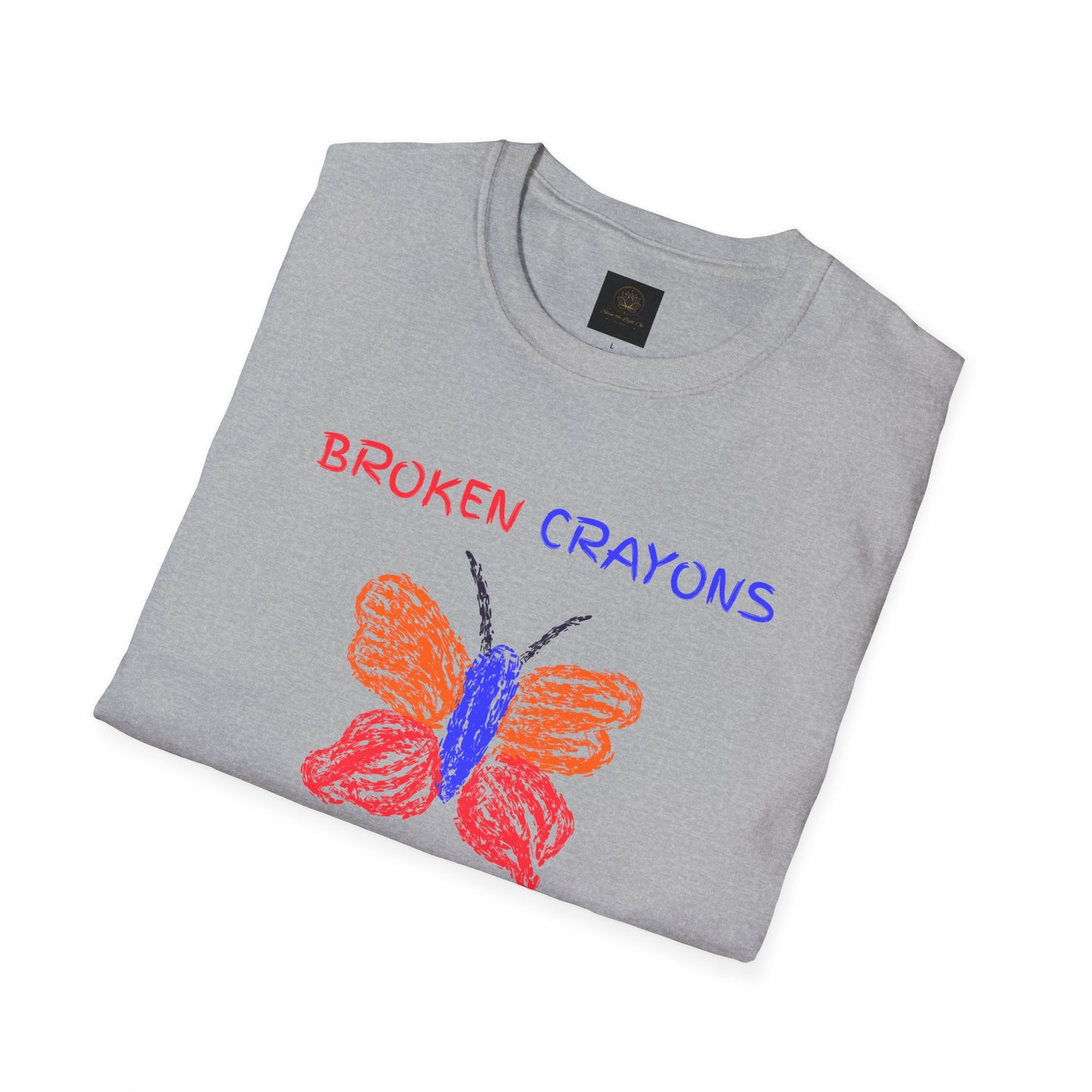 Butterfly Inspirational T-Shirt, Broken Crayons Still Color Tee, Motivational Gift, Positive Vibes Apparel, Unisex Graphic Shirt, [...]