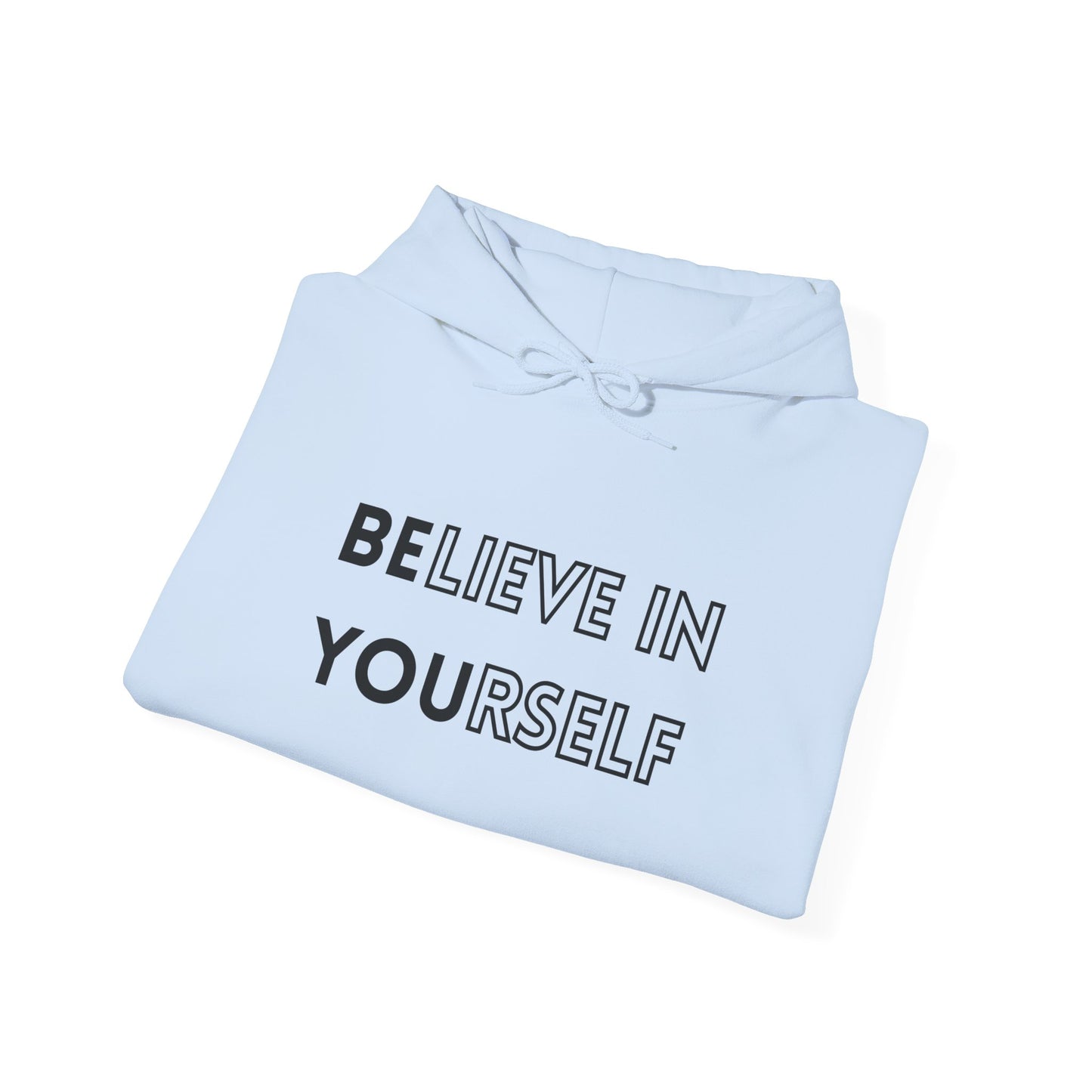 Inspirational Unisex Hoodie - Believe in Yourself Sweatshirt, Motivational Gift for Teens, Cozy Relaxed Fit, Great for Everyday Wear, [...]