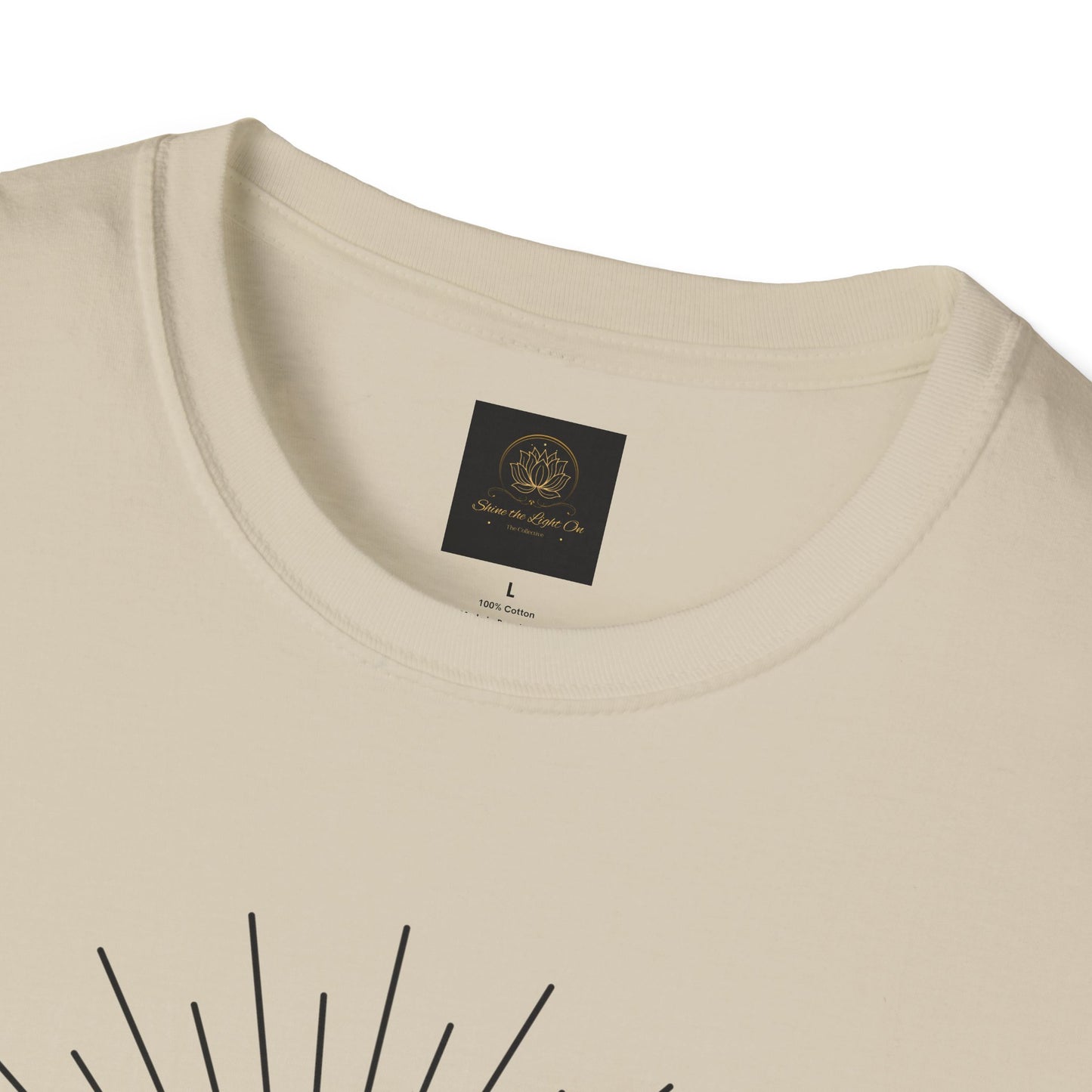 Sunshine Affirmation Unisex T-Shirt, Motivational Tee, Gift for Her, Feel Good Apparel, Inspirational Clothing