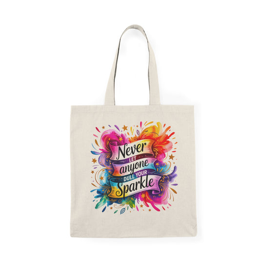 Colorful Motivational Tote Bag, Perfect Gift for Friends, Inspirational Bag, Ideal for Grocery Shopping, Eco-Friendly