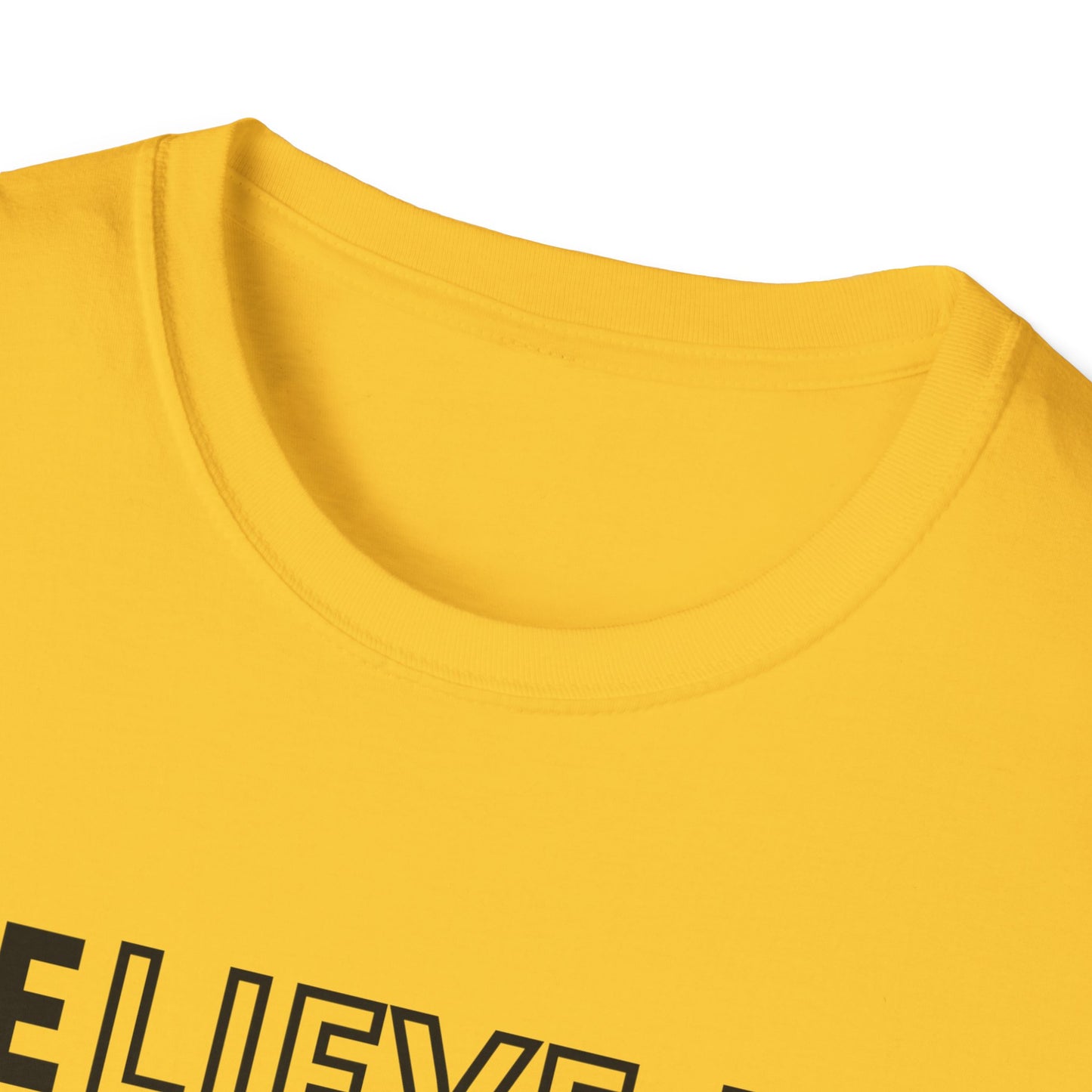 Inspirational Unisex T-Shirt, Motivational Tee, Believe in Yourself, Gift for Friends, Positive Vibes, Casual Wear, Everyday Apparel
