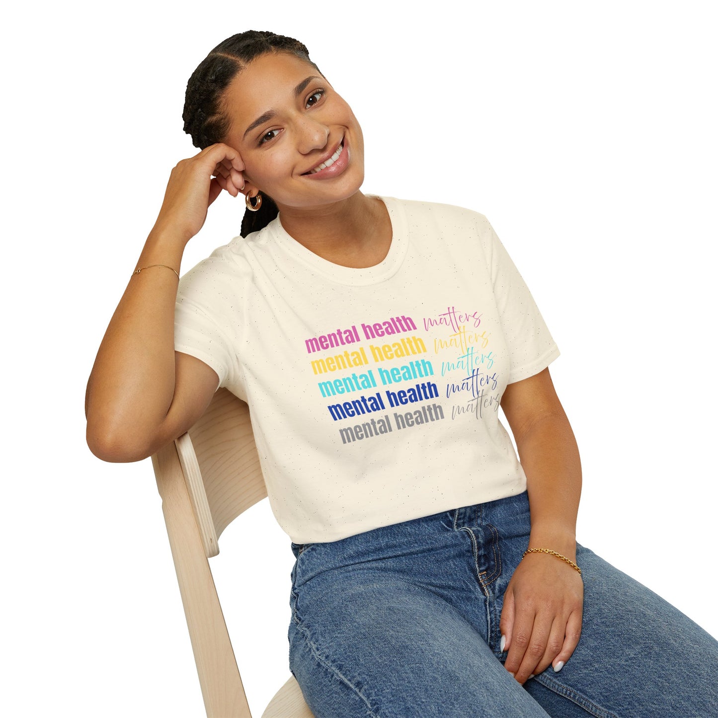 Mental Health Awareness Unisex Softstyle T-Shirt