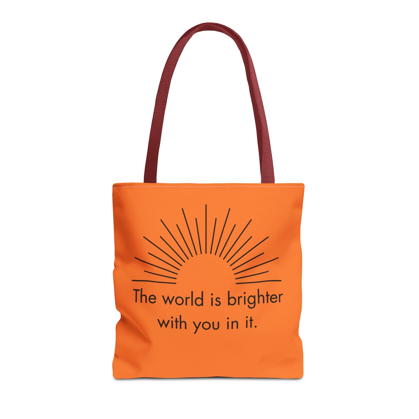 Sunrise Inspiration Tote Bag - Motivational Quote, Beach Bag, Gift for Her, Eco-Friendly Shopping, Summer Vibes