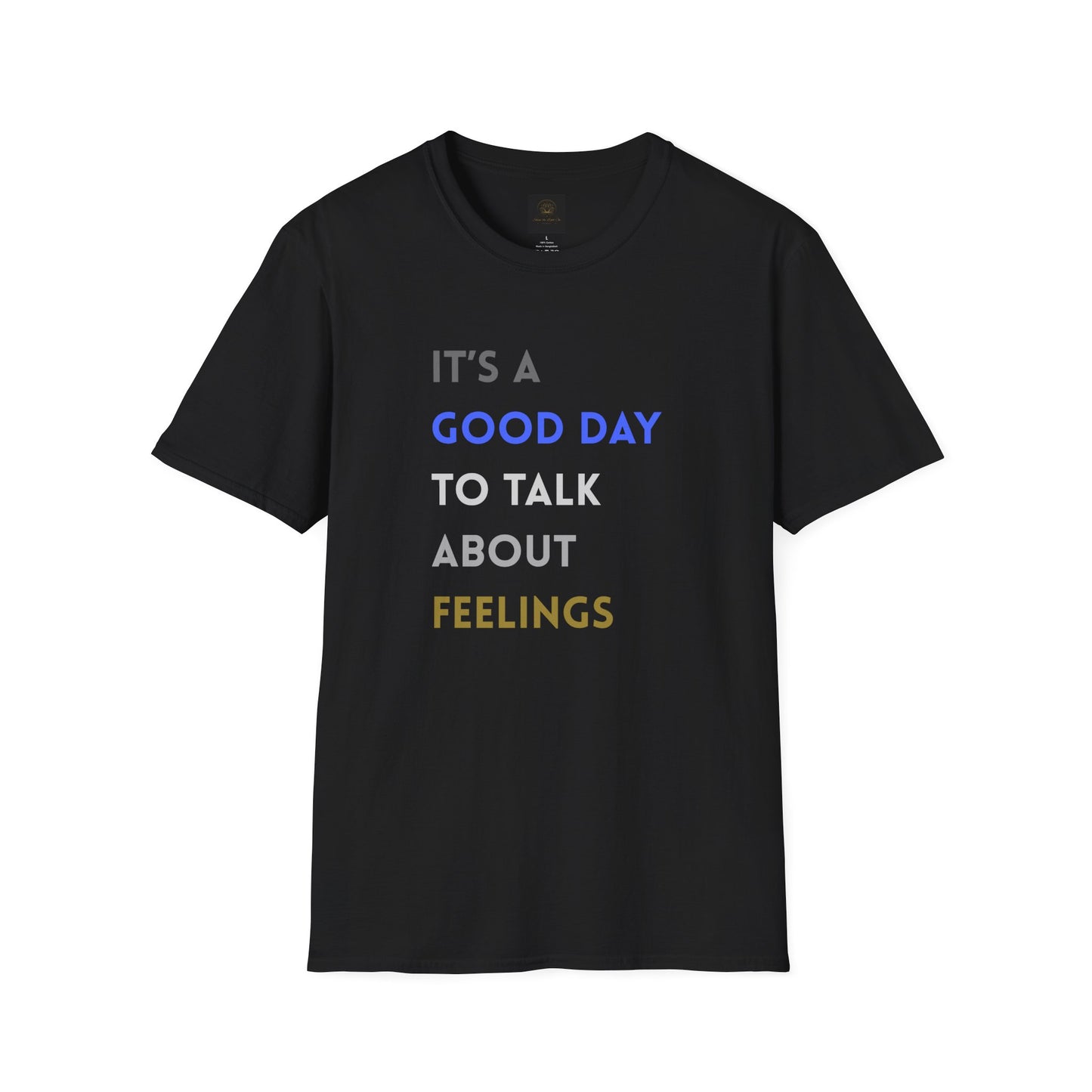 Feelings T-Shirt: Positive Vibes Apparel, Gift for Friends, Mental Health Awareness, Unisex Casual Wear, Supportive Fashion