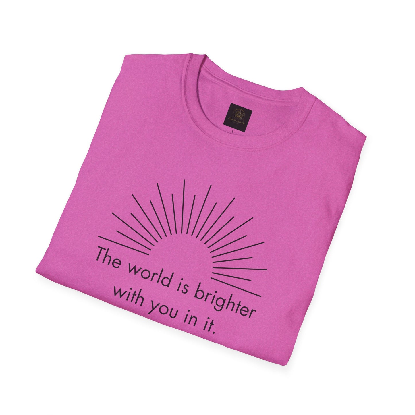 Sunshine Affirmation Unisex T-Shirt, Motivational Tee, Gift for Her, Feel Good Apparel, Inspirational Clothing